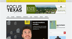 Desktop Screenshot of focustexasmag.com